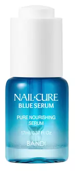 BANDI Сыворотка питательная для ногтей Мощь океана / NAIL CURE BLUE SERUM 17 мл