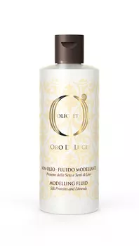BAREX Флюид моделирующий с протеинами шелка и семенем льна / OLIOSETA ORO DI LUCE Modelling fluid 200 мл