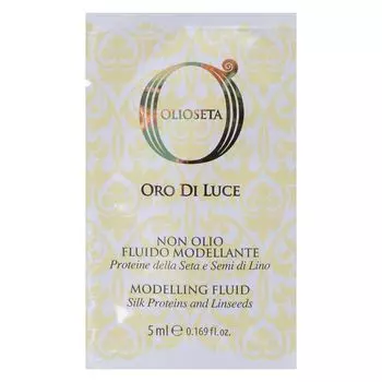 BAREX Флюид моделирующий с протеинами шелка и семенем льна / OLIOSETA ORO DI LUCE Modelling fluid 5 мл