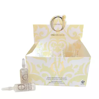 BAREX Флюид восстанавливающий, протеины шелка и семя льна / OLS ODL 12*15 мл