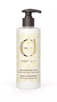 BAREX Шампунь-блеск с протеинами шелка и семенем льна / OLIOSETA ORO DI LUCE Shine shampoo 250 мл