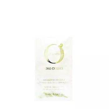 BAREX Шампунь-блеск с протеинами шелка и семенем льна / OLIOSETA ORO DI LUCE Shine shampoo 10 мл