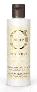 BAREX Воск-флюид средней фиксации Протеины шелка и семена льна / Oro di Luce 125 мл