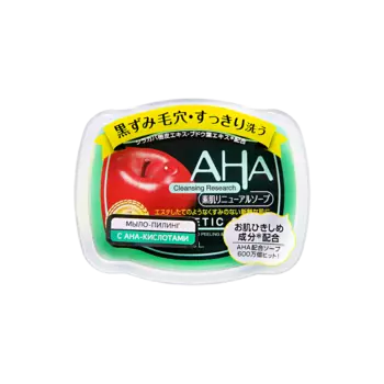 BCL Мыло-пилинг сужающее поры для нормальной и комбинированной кожи лица c фруктовыми кислотами / AHA Basic 100 г