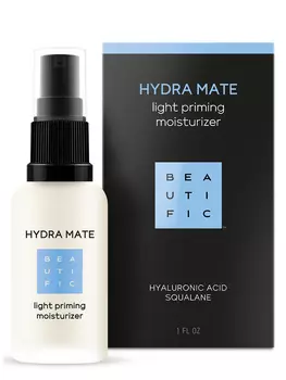 BEAUTIFIC Флюид легкий увлажняющий для лица с гиалуроновой кислотой и скваланом / Hydra Mate 30 мл