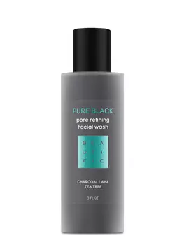 BEAUTIFIC Гель глубоко очищающий для умывания с бамбуковым углем и чайным деревом / Pure Black 150 мл