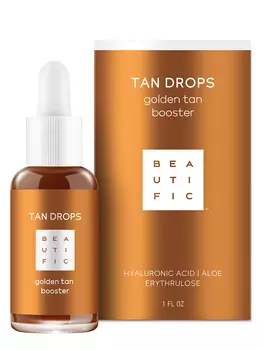 BEAUTIFIC Капли для лица с эффектом загара / TAN DROPS 30 мл