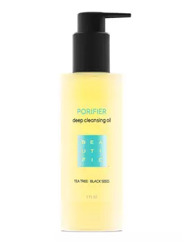 BEAUTIFIC Масло гидрофильное для глубокого очищения с маслами черного тмина и чайного дерева / PORIFIER 150 мл