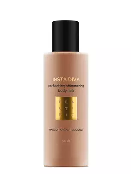 BEAUTIFIC Молочко-шиммер для тела с маслами арганы, кокоса и манго / Insta Diva 150 мл