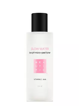 BEAUTIFIC Тонер обновляющий с низким pH и витамином С / Glow Water 150 мл