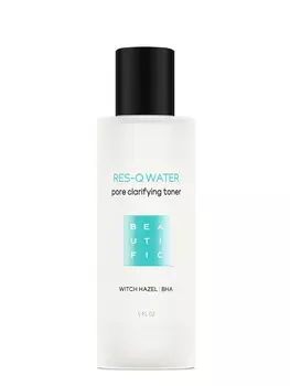 BEAUTIFIC Тонер против черных точек и несовершенств с гамамелисом и ВНА, для комбинированной и жирной кожи / Res-Q Water 150 мл