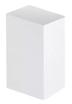 BEAUTIX Бафик полировочный двухсторонний, белый мини 180 грит