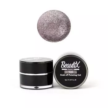 BEAUTIX Глиттер мелкозернистый, 105 светло-розовый / Gel Painting Glitz 5 г