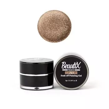 BEAUTIX Глиттер среднезернистый, 203 бронзовый / Gel Painting Glitz 5 г