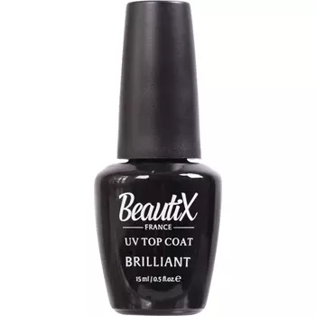 BEAUTIX Покрытие финишное для ногтей, без липкого слоя / Brilliant 15 мл