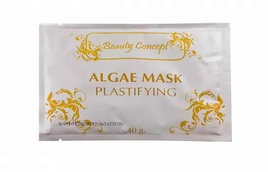 BEAUTY CONCEPT Маска альгинатная пластифицирущая с зеленым чаем 40 г