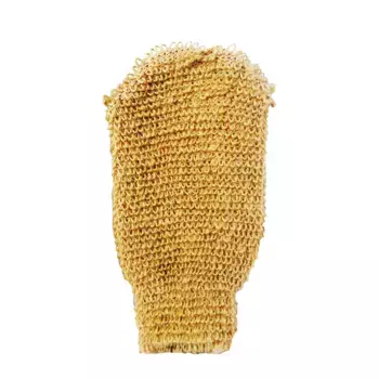 BEAUTY FORMAT Мочалка натуральная из волокна джута, варежка / BEAUTY FORMAT 1 шт