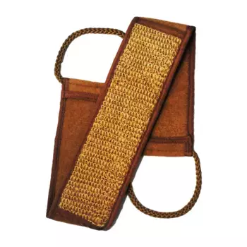 BEAUTY FORMAT Мочалка натуральная из волокна джута, пояс / BEAUTY FORMAT 1 шт