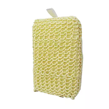 BEAUTY FORMAT Мочалка натуральная Сизаль брус