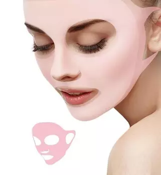 BEAUTY STYLE Маска фиксирующая силиконовая 1 шт