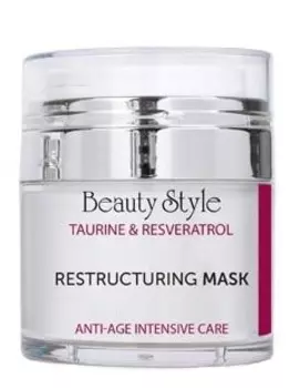 BEAUTY STYLE Маска реструктурирующая / Taurine &amp; Resveratrol Anti Age plus 50 мл