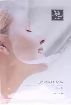 BEAUTY STYLE Маска шелковая с пента-пептидом и матриксилом