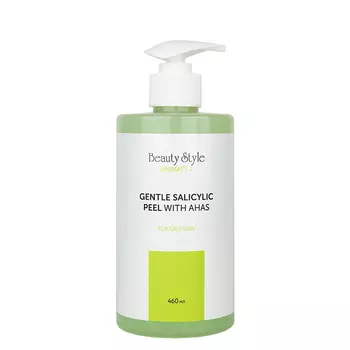 BEAUTY STYLE Пилинг-скатка салициловый для жирной кожи с AHA кислотами / Unimatt+ 460 мл