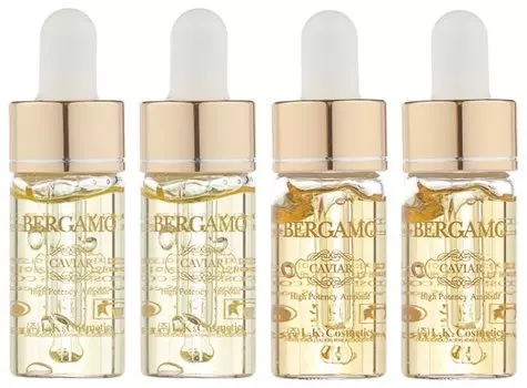 BERGAMO Сыворотка ампульная с экстрактом икры 4*13 мл