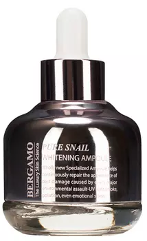BERGAMO Сыворотка ампульная с муцином улитки 30 мл