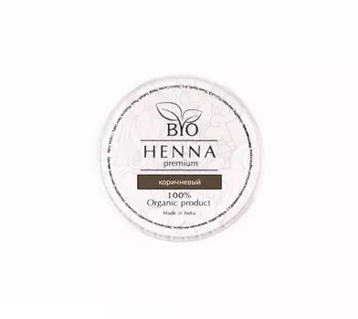 BIO HENNA PREMIUM Хна для бровей в капсулах, коричневая 5 шт