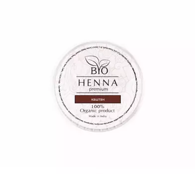 BIO HENNA PREMIUM Хна для бровей в капсулах, каштановая 5 шт