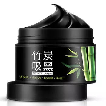 BIOAQUA Маска на основе бамбукового угля для очищения пор / Activated Carbon 140 г
