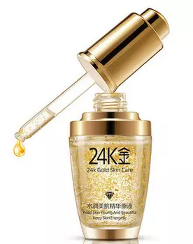 BIOAQUA Сыворотка с частицами золота и гиалуроновой кислотой / 24K Gold Skin Care 30 мл