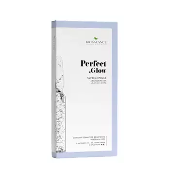 BIOBALANCE Ампулы для лица с азелаиновой кислотой 10% / SUPER AMPOULE PERFECT GLOW 10*2 мл