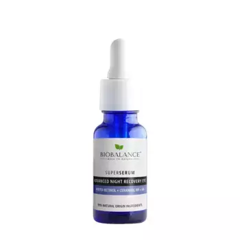 BIOBALANCE Сыворотка для области глаз с церамидами и ретинолом / SUPER SERUM OVERNIGHT RECOVERY EYE 20 мл
