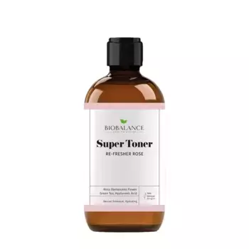 BIOBALANCE Тоник для лица для увлажнения кожи с экстрактом розы / SUPER TONER REFRESHER ROSE 250 мл