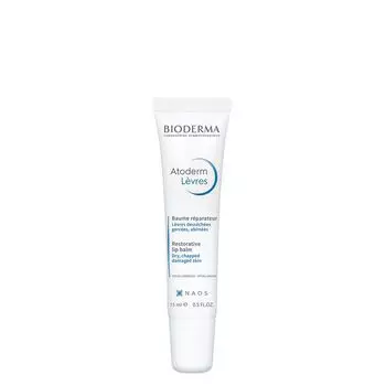 BIODERMA Бальзам для губ атодерм 15 г