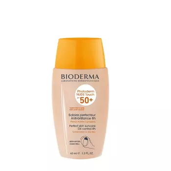 BIODERMA Флюид солнцезащитный фотодерм с тоном SPF 50+, очень светлый оттенок 40 мл