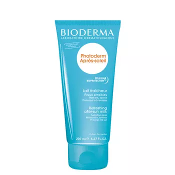 BIODERMA Молочко для тела после солнца фотодерм 200 мл