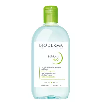 BIODERMA Вода мицеллярная себиум / Н2О 500 мл