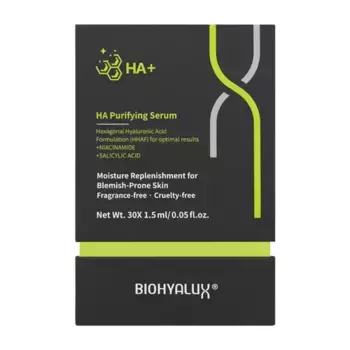 BIOHYALUX Сыворотка очищающая / НА Purifying Serum 30х1,5 мл