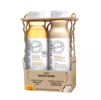 BIOLAGE Набор Питание (шампунь 325 мл, кондиционер 325 мл) БИОЛАЖ РОУ NOURISH