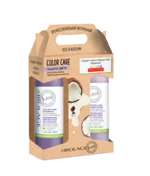 BIOLAGE Набор Защита цвета (шампунь 325 мл + кондиционер 325 мл) Biolage R.A.W COLOR CARE