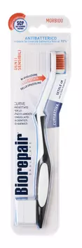 BIOREPAIR Щетка зубная изогнутая для чувствительных зубов, чёрная / CURVE Denti Sensibili