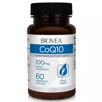 BIOVEA Добавка биологически активная к пище Коэнзим Q10 / CoQ-10 100 мг 60 капсул