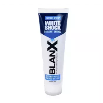 BLANX Паста зубная отбеливающая / White Shock Crystal White 75 мл