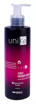 BRELIL PROFESSIONAL Крем с эффектом памяти для вьющихся волос / UniKe 200 мл