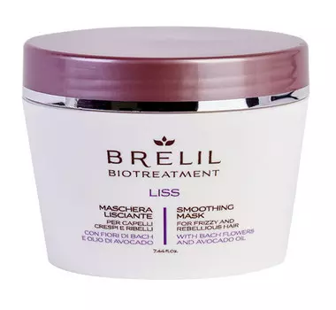 BRELIL PROFESSIONAL Маска разглаживающая для волос / BIOTREATMENT Liss 220 мл