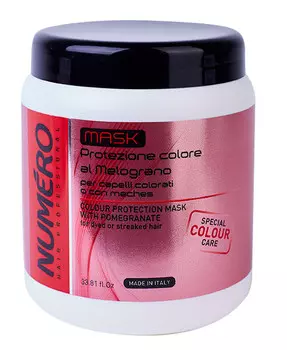 BRELIL PROFESSIONAL Маска с экстрактом граната для защиты цвета окрашенных и мелированных волос / Numero 1000 мл