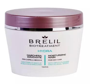 BRELIL PROFESSIONAL Маска увлажняющая для волос / BIOTREATMENT Hydra 220 мл